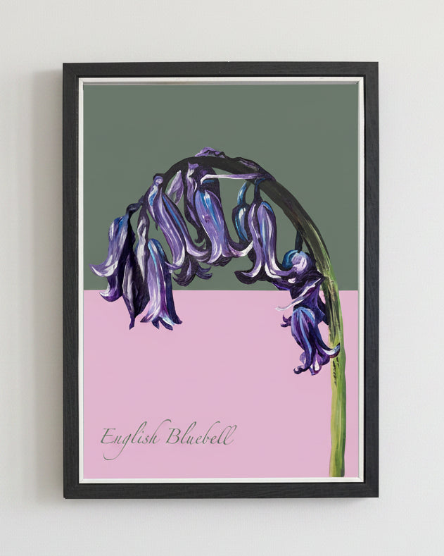 A5 Bluebell Print
