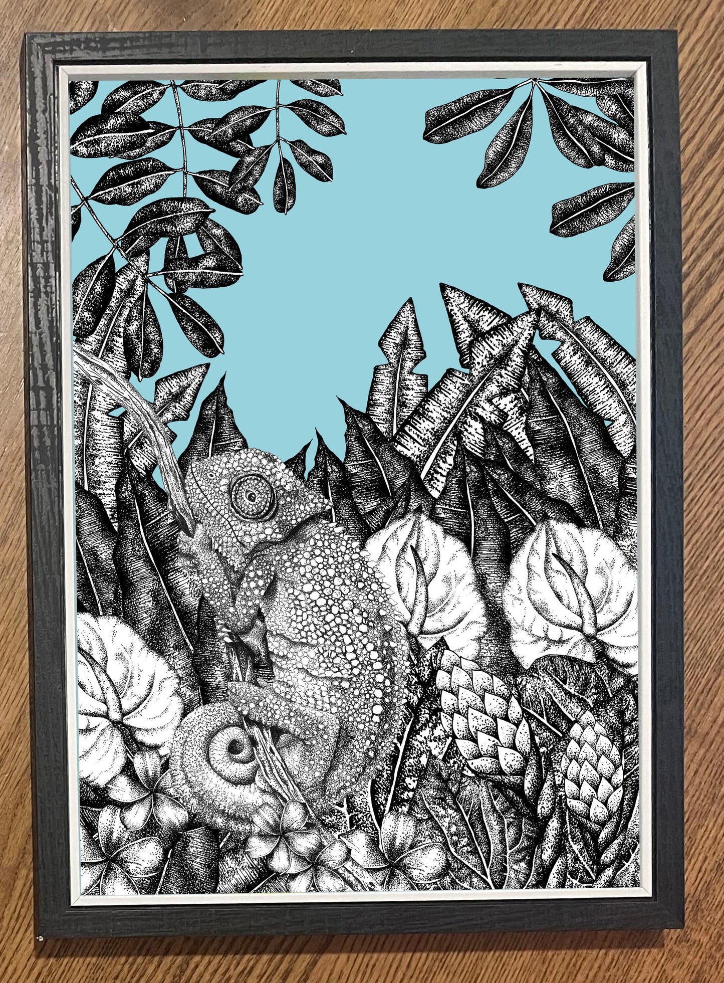 Chameleon Print