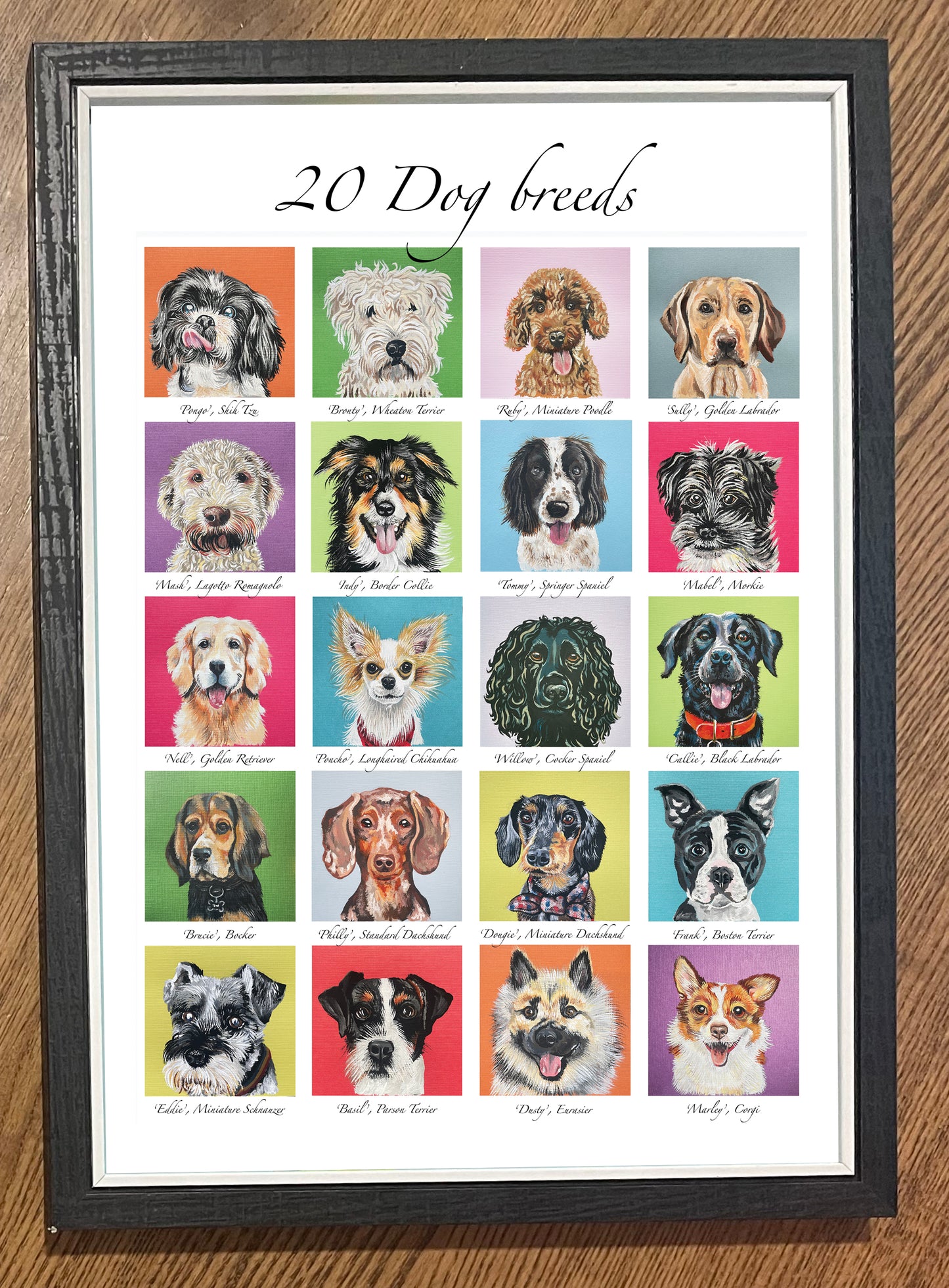 Dog Breeds print