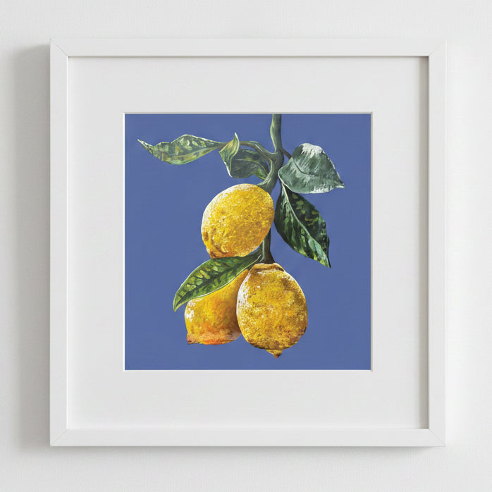 Large Lemons Print