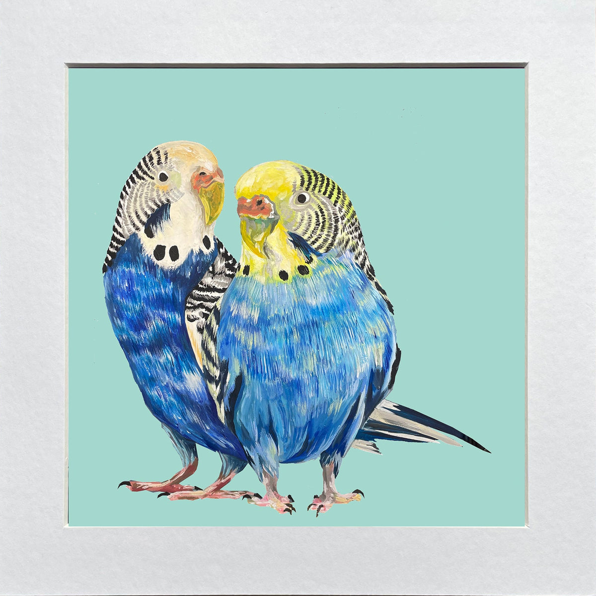 Budgies Print