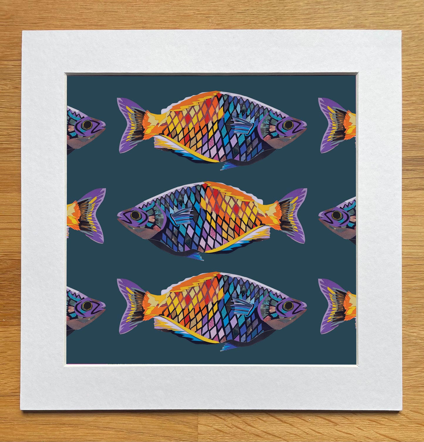 Rainbowfish Print
