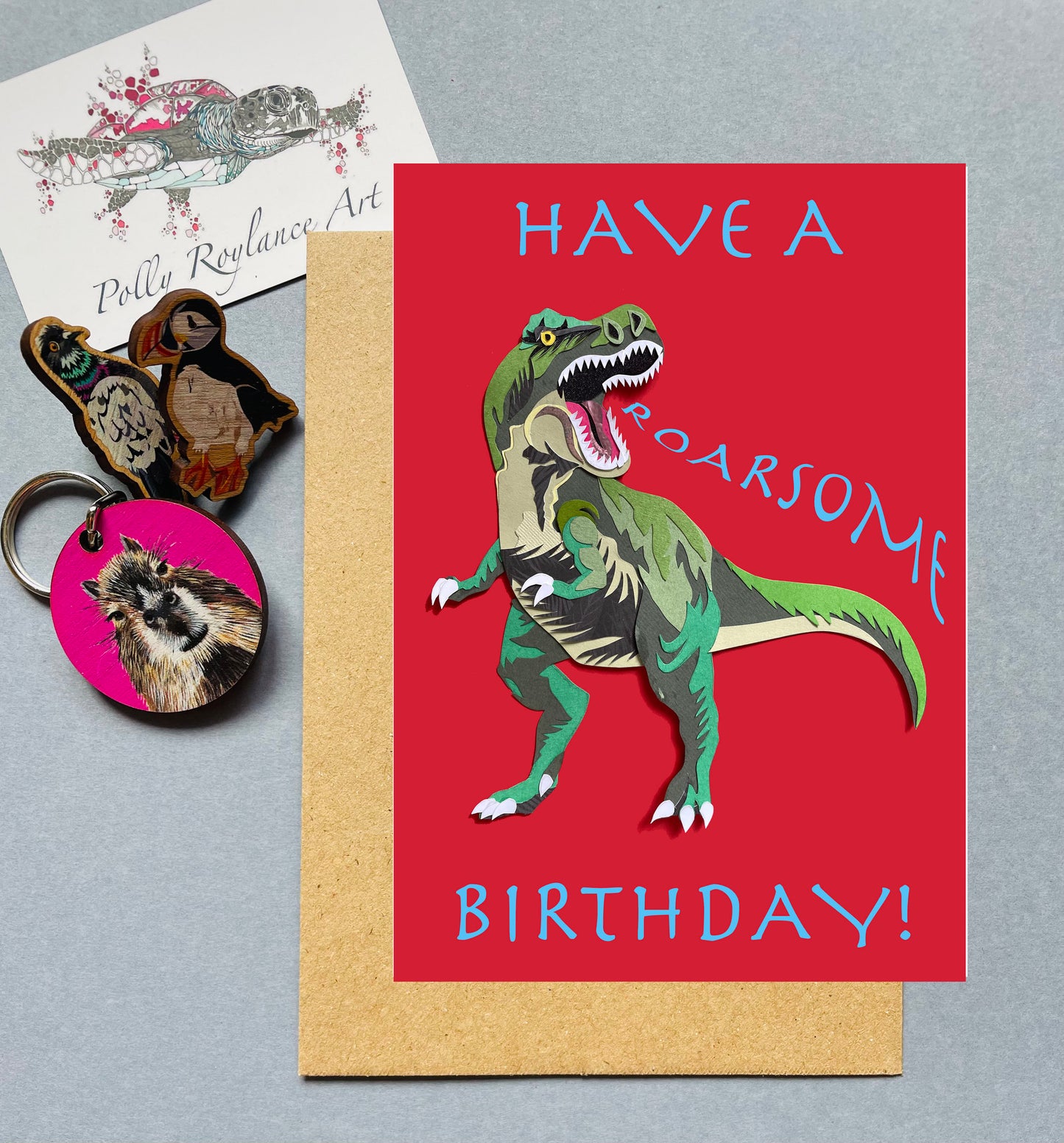 T-Rex Bday Card