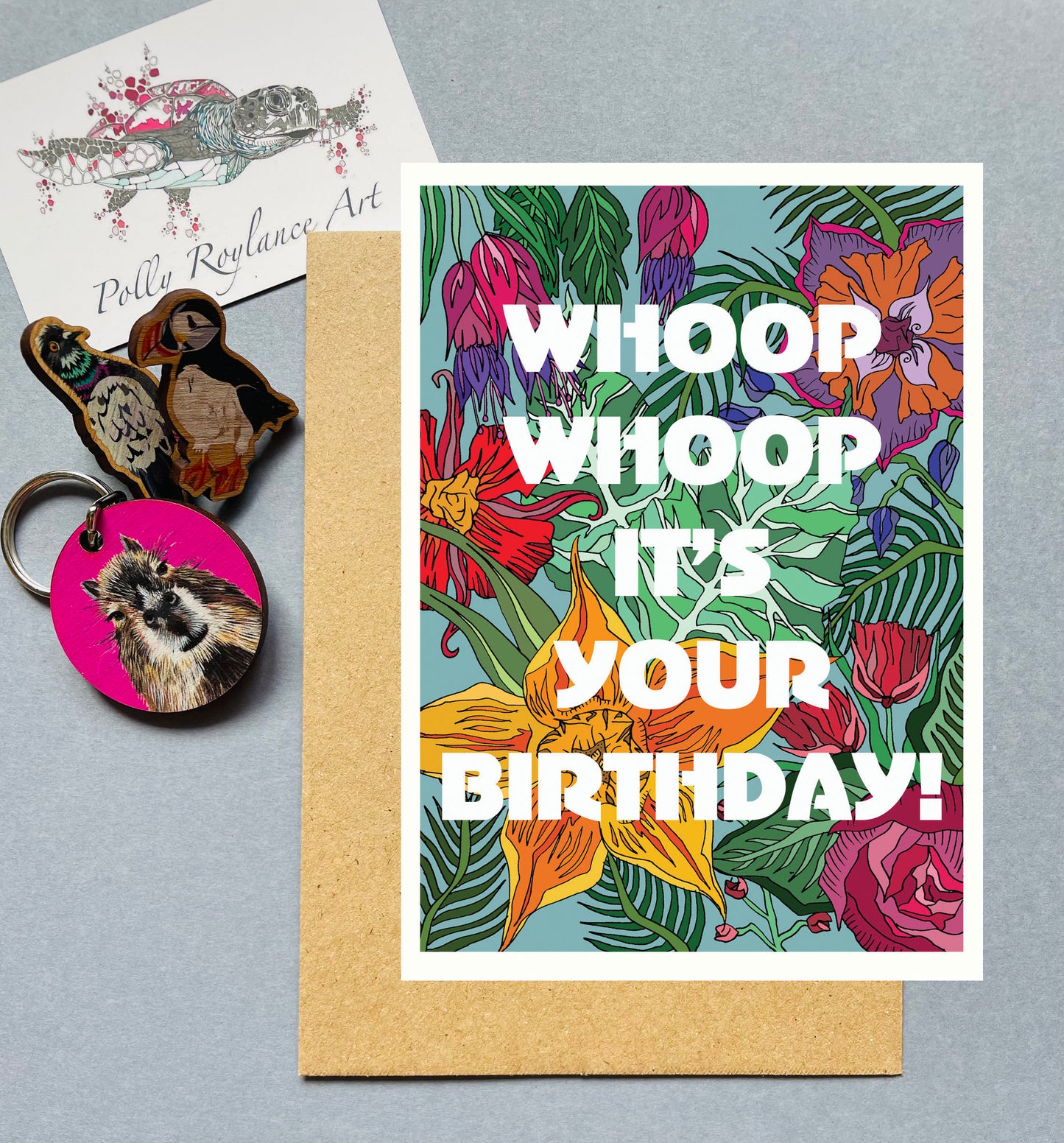 Whoop It's Your Bday card
