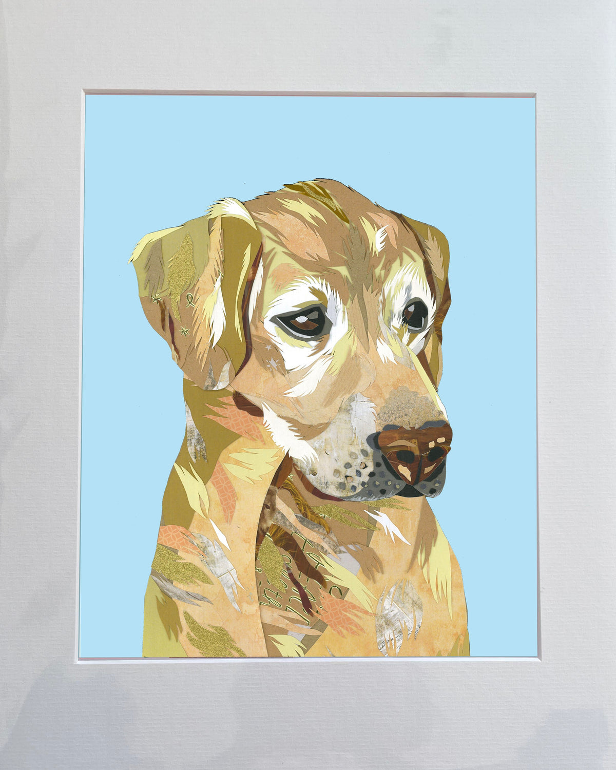 Golden Labrador Print