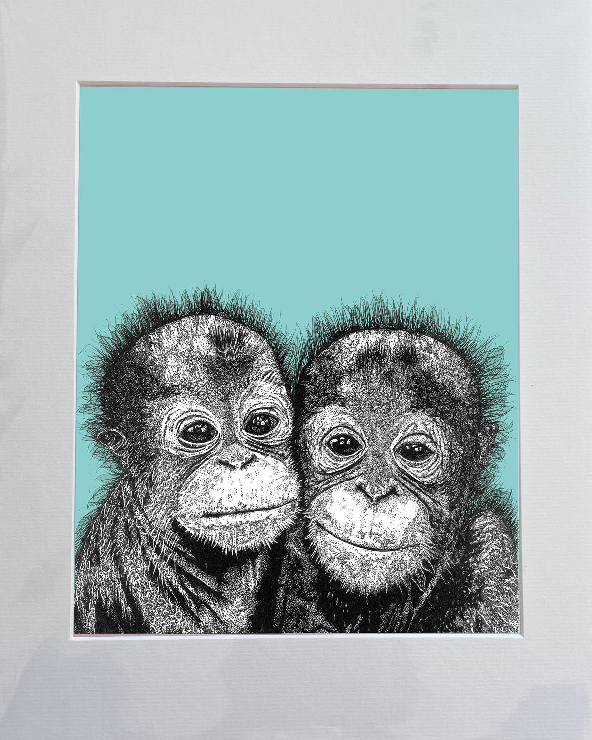 Orangutans Print