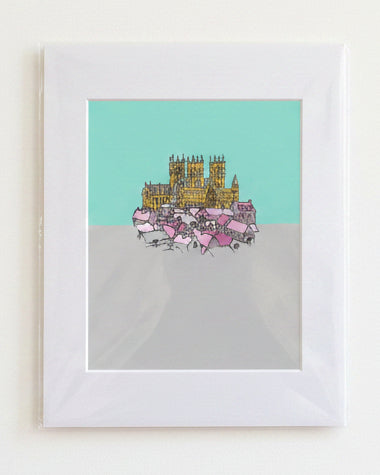 Lincoln Cathedral print