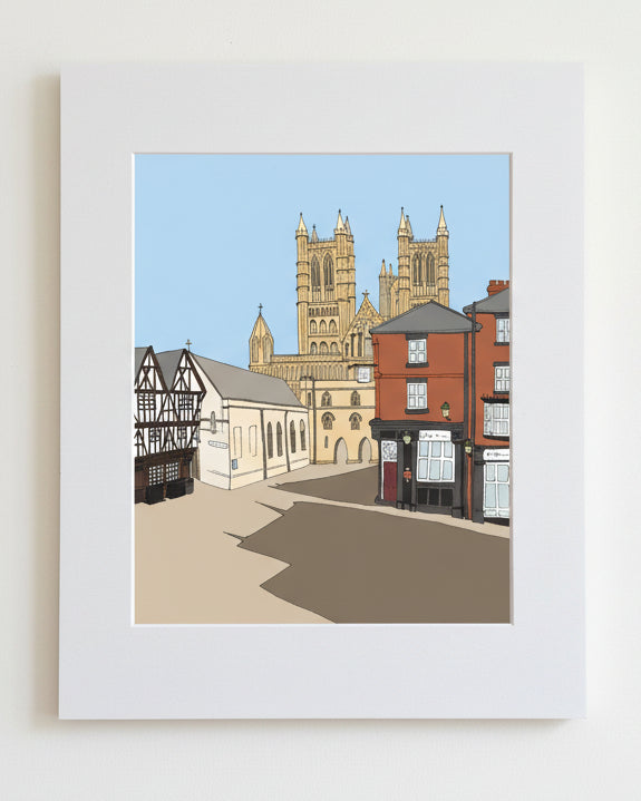Castle Square Print