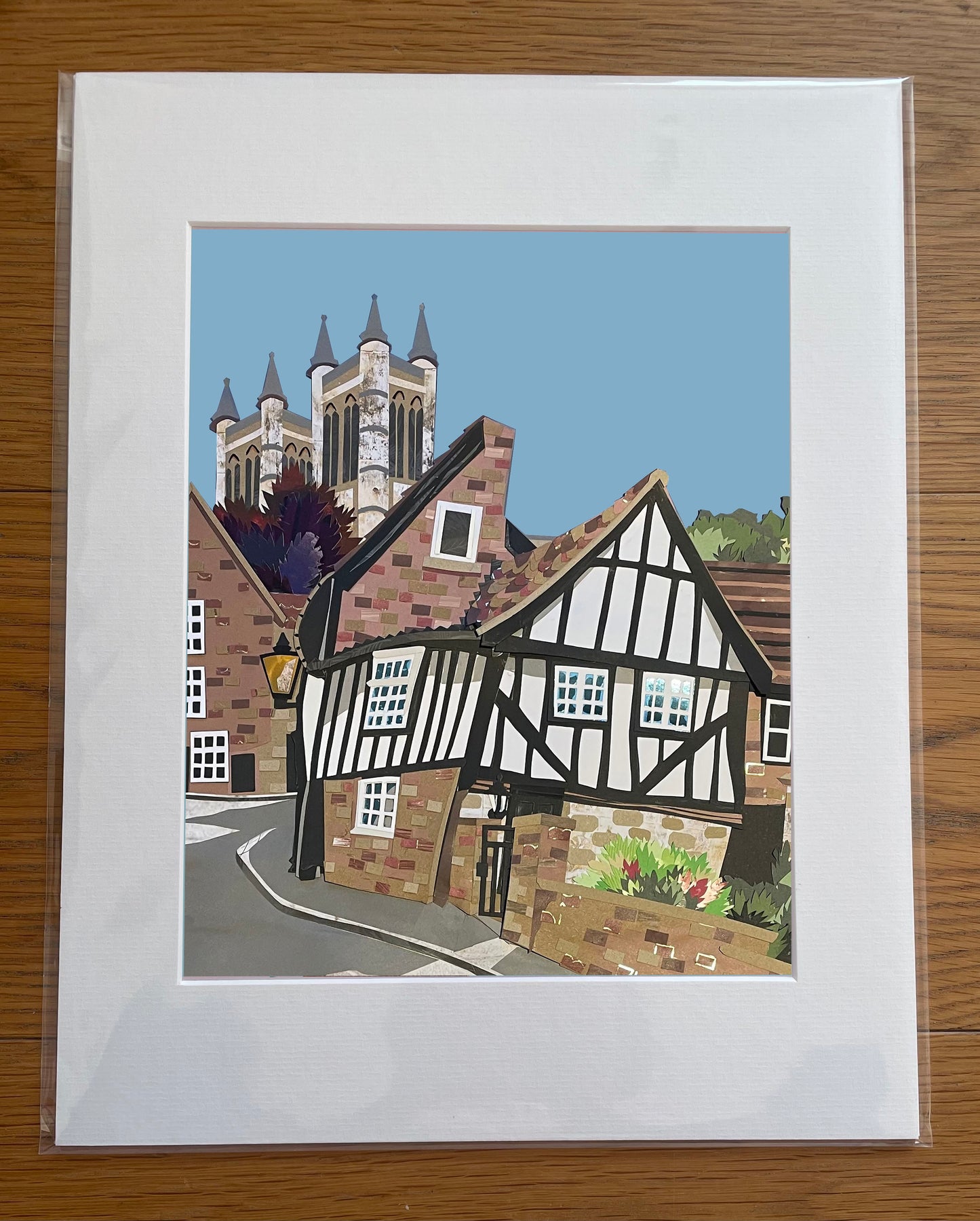 Wonky House print