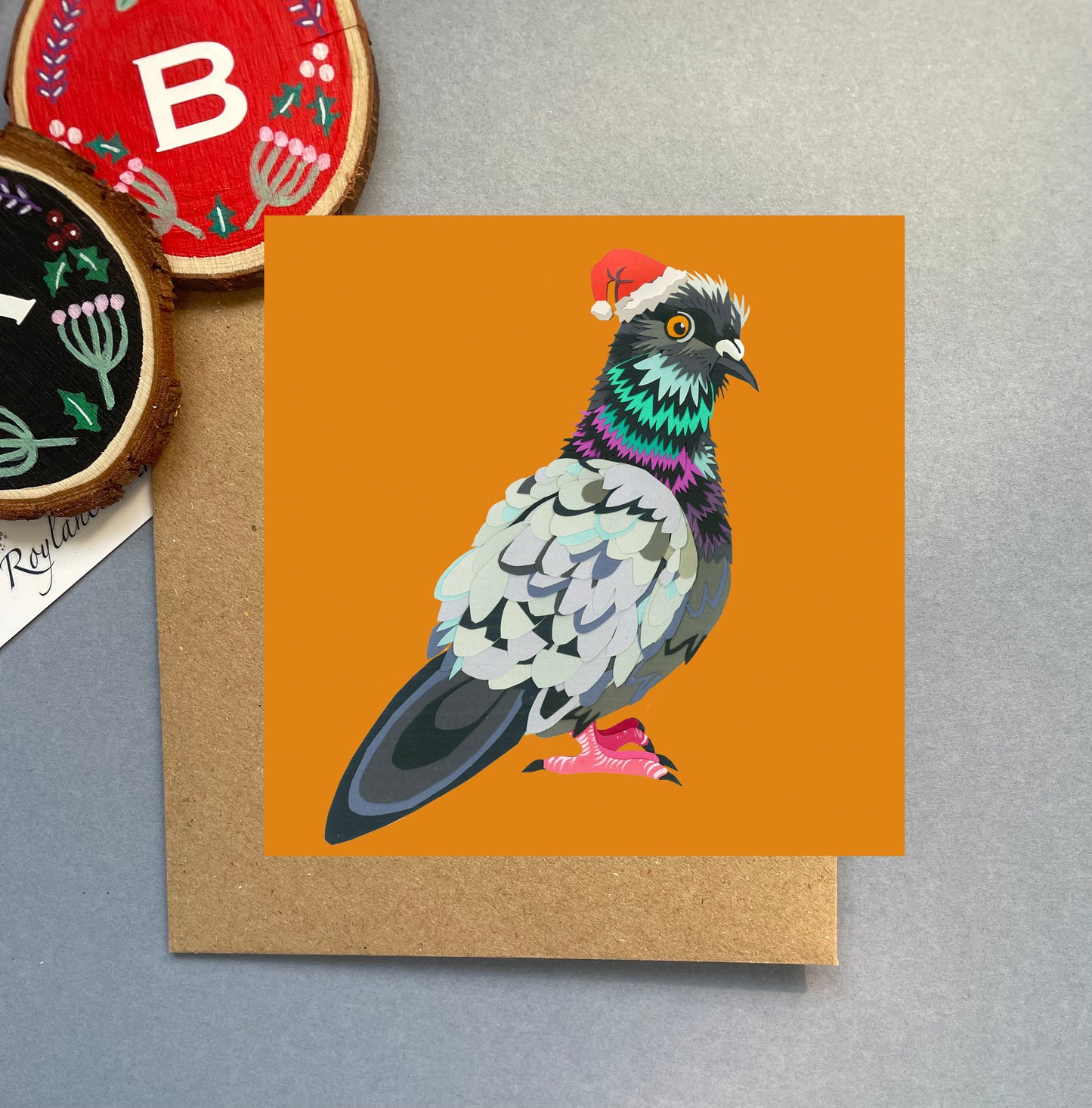 British Birds Christmas Cards - Pack of 4
