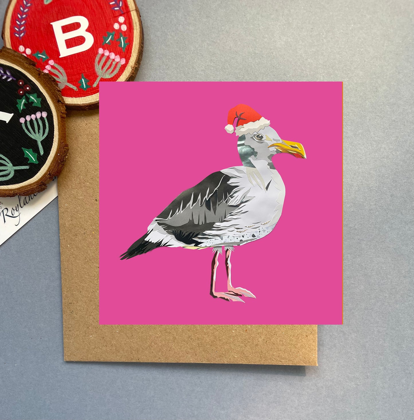 British Birds Christmas Cards - Pack of 4
