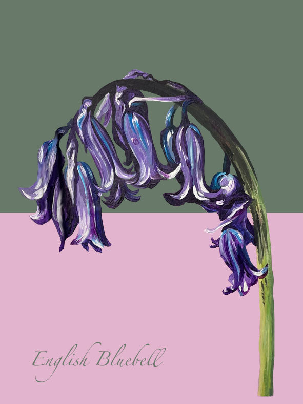 A5 Bluebell Print