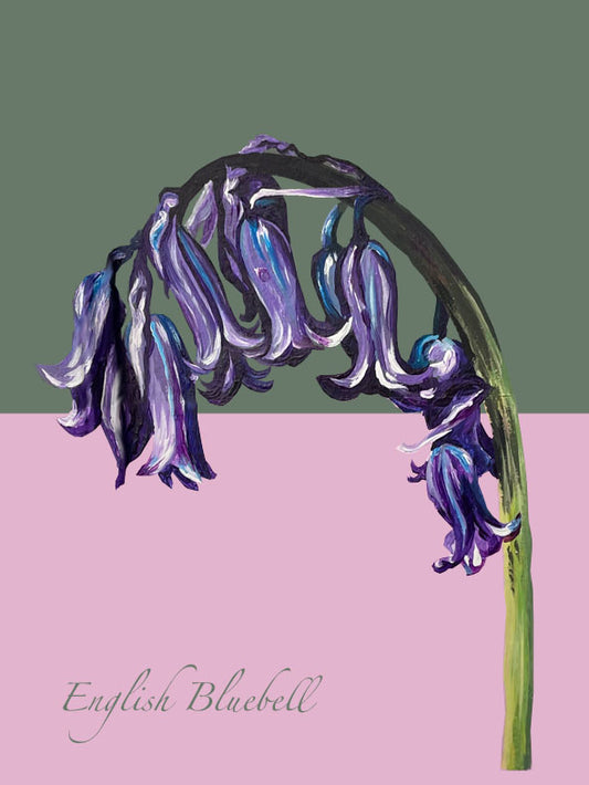 A5 Bluebell Print