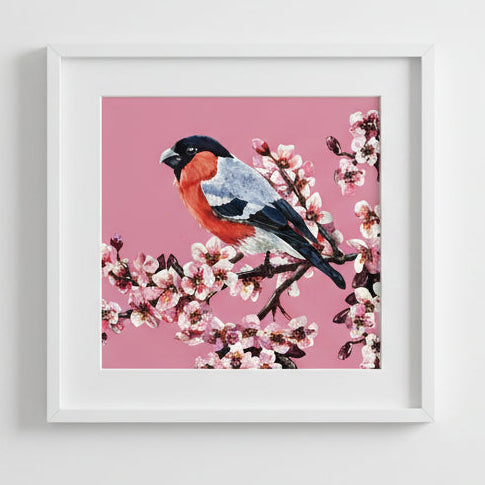 Bullfinch print