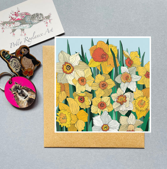 Daffodil card