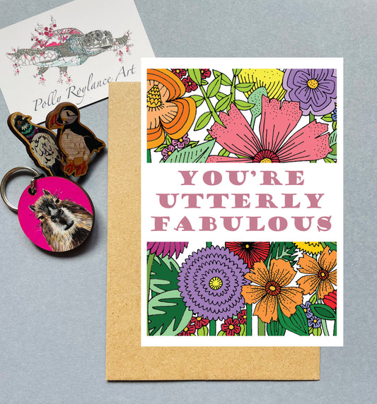 You're Utterly Fabulous card