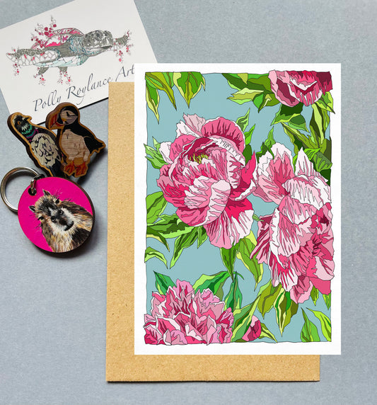 Flower card
