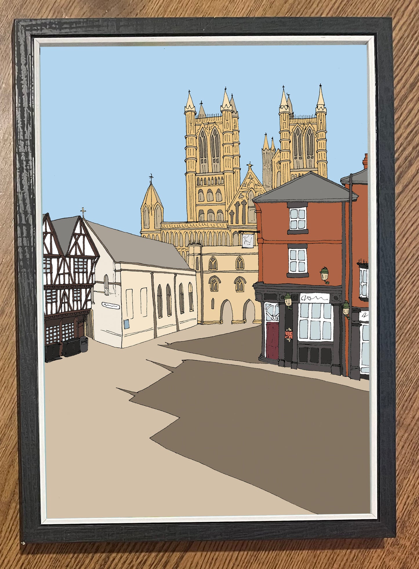 Castle Square Print