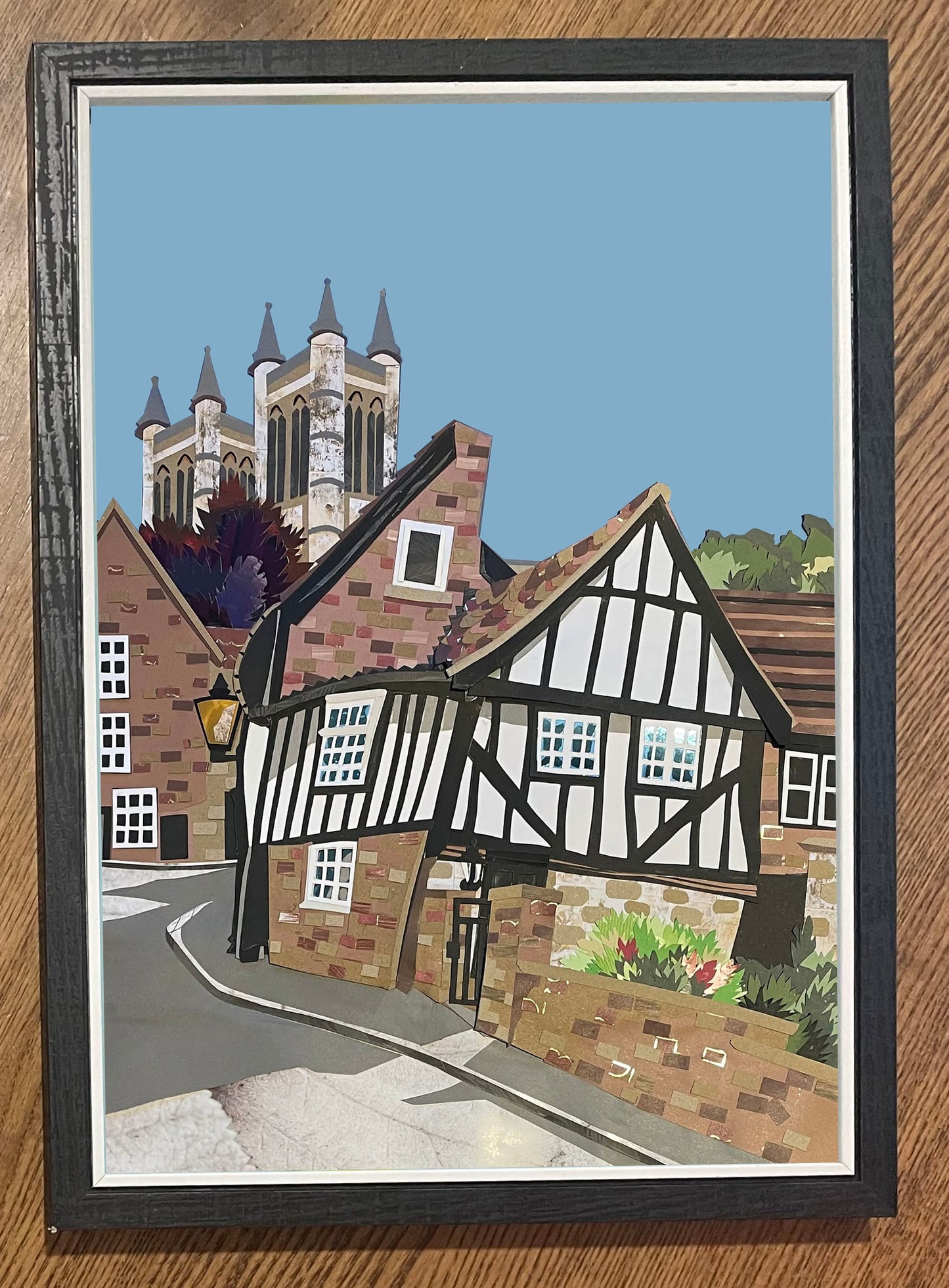 Wonky House print