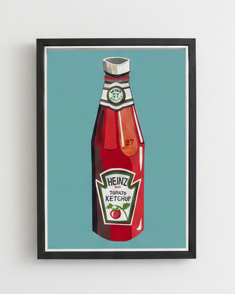 A5 Ketchup Print