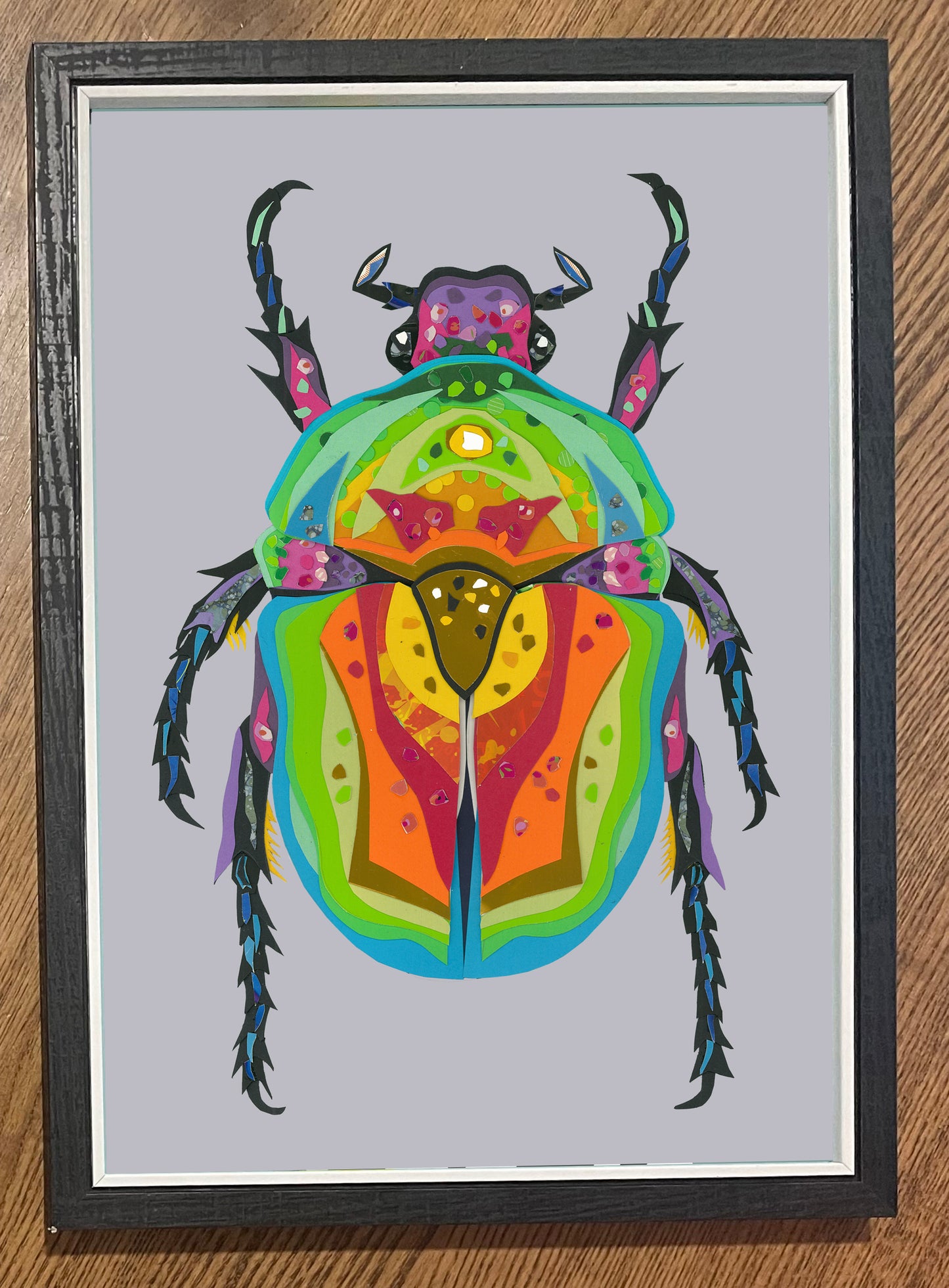 Scarab Beetle Print