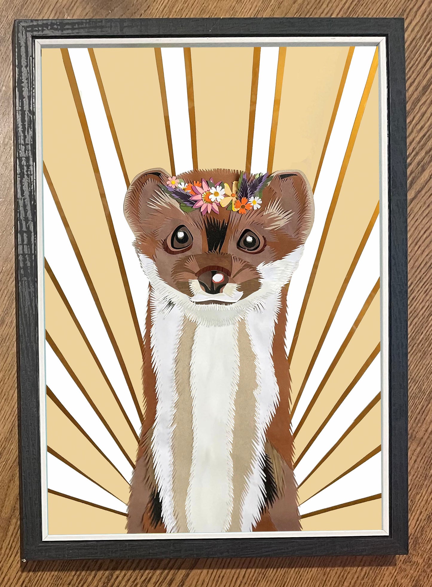 Flower Ermine Print