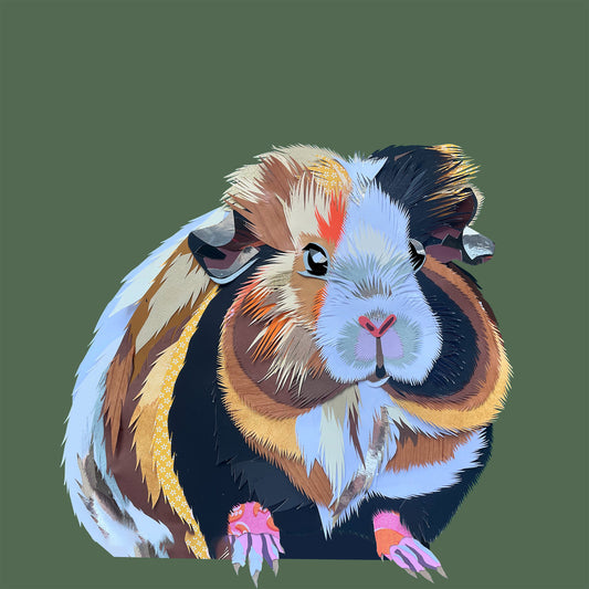 Guinea Pig Print