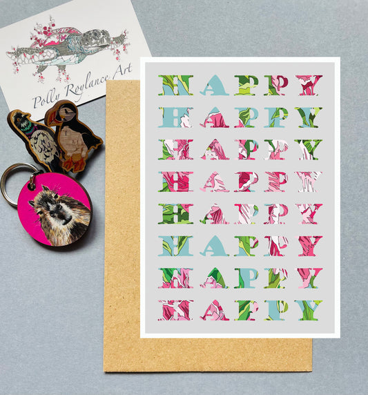 HAPPY card