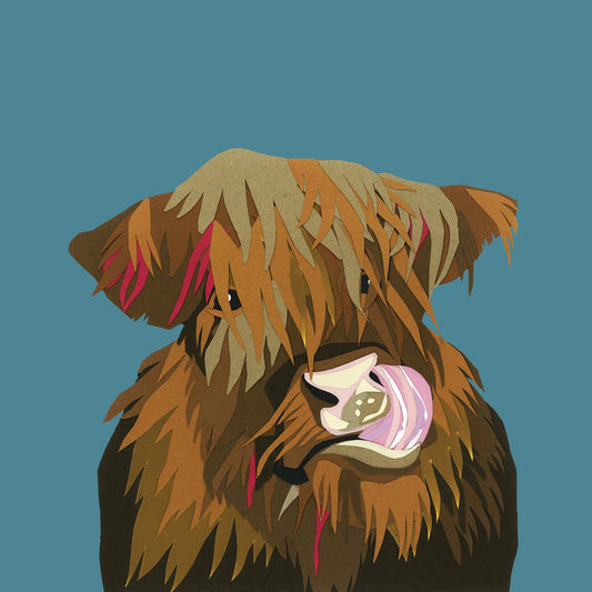 Highland Cow print