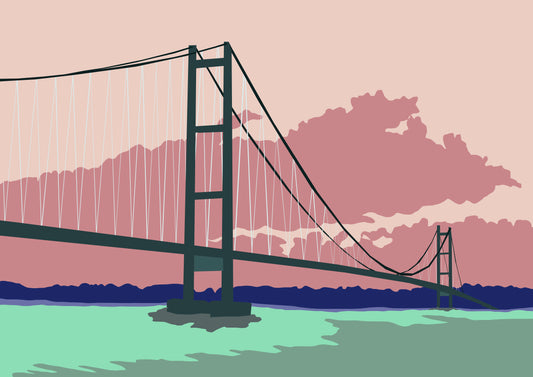 Humber Bridge Print