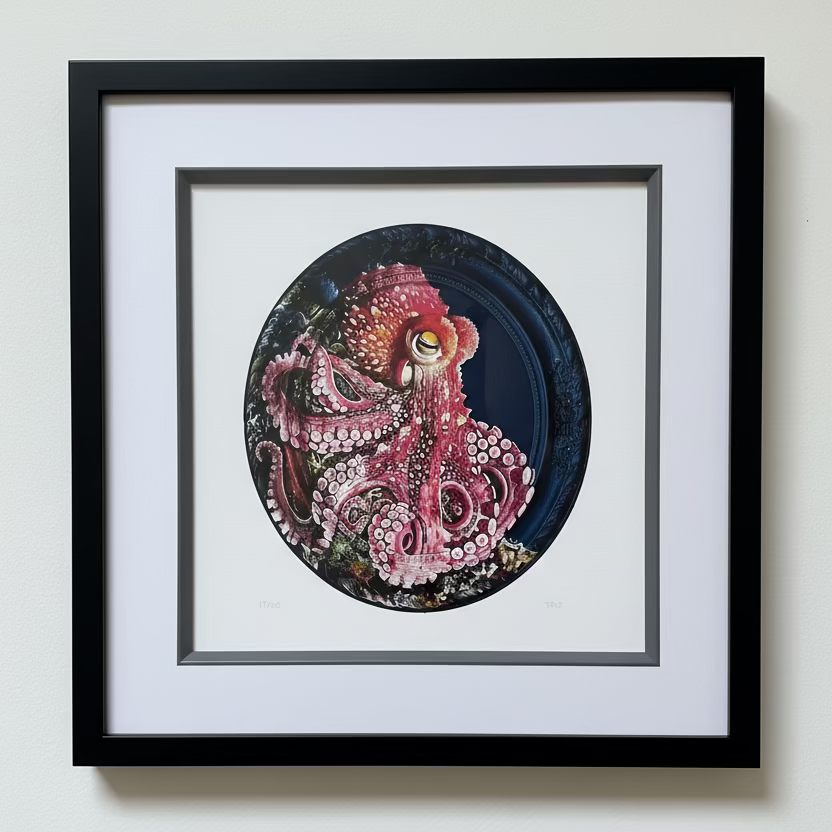 Limited Edition Octopus Print
