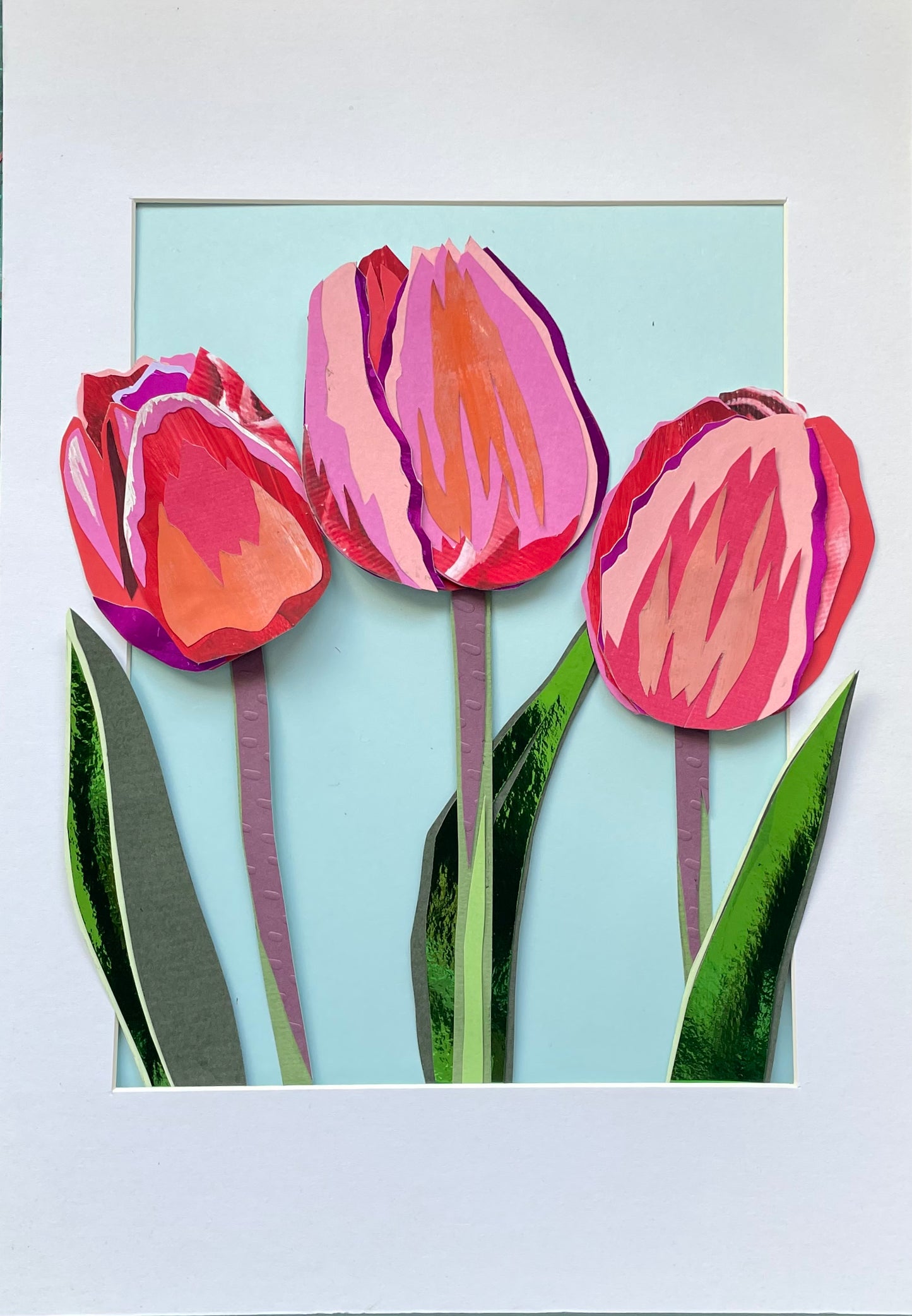 Tulips Paper Collage Workshop - 16th June