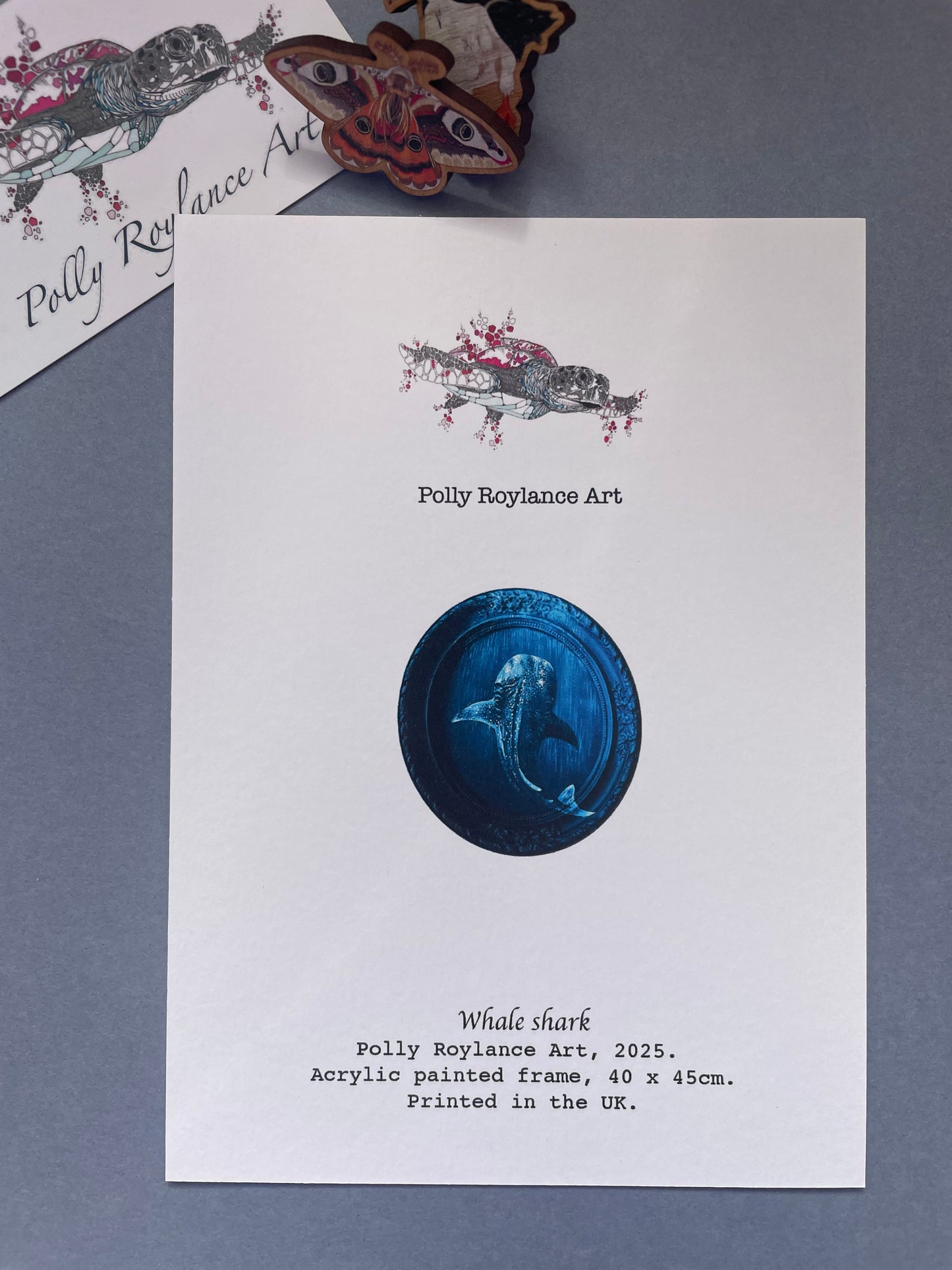 Whale Shark Mini Print