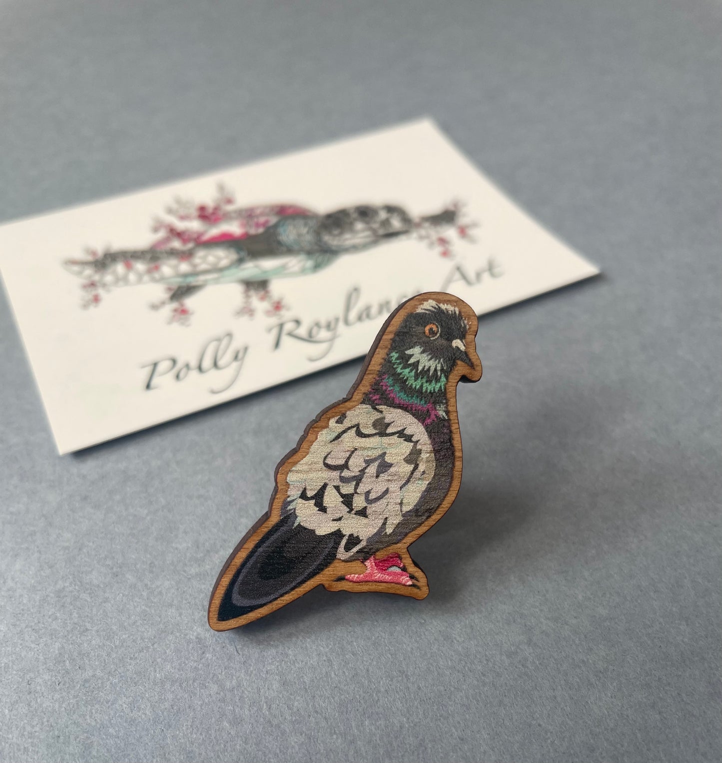 Pigeon Pin Badge