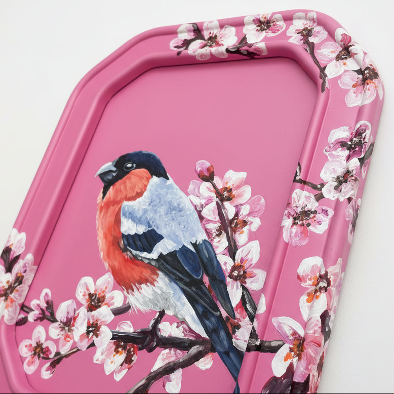 Bullfinch painted frame