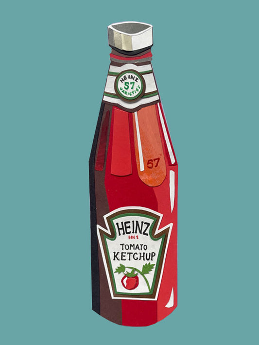 A5 Ketchup Print