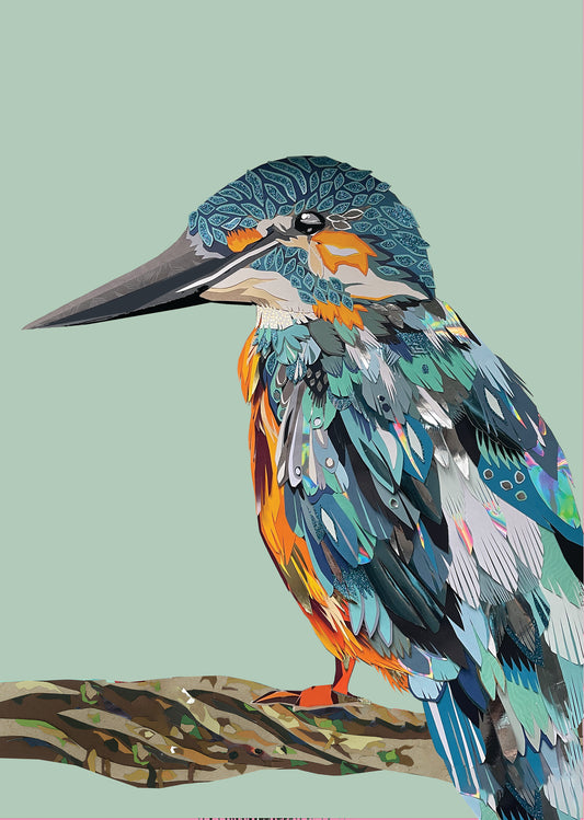 Kingfisher Print