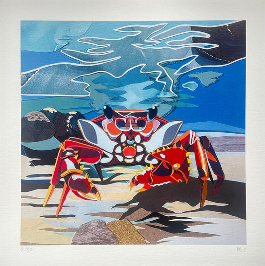 Limited Edition Red Crab Print