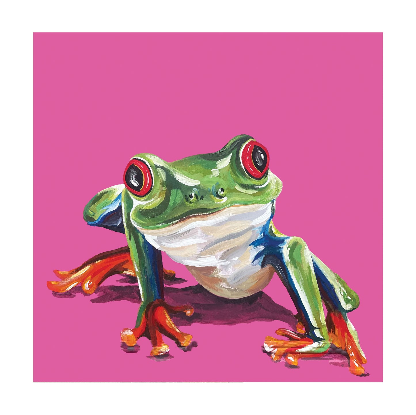 Limited Edition Tree Frog Print