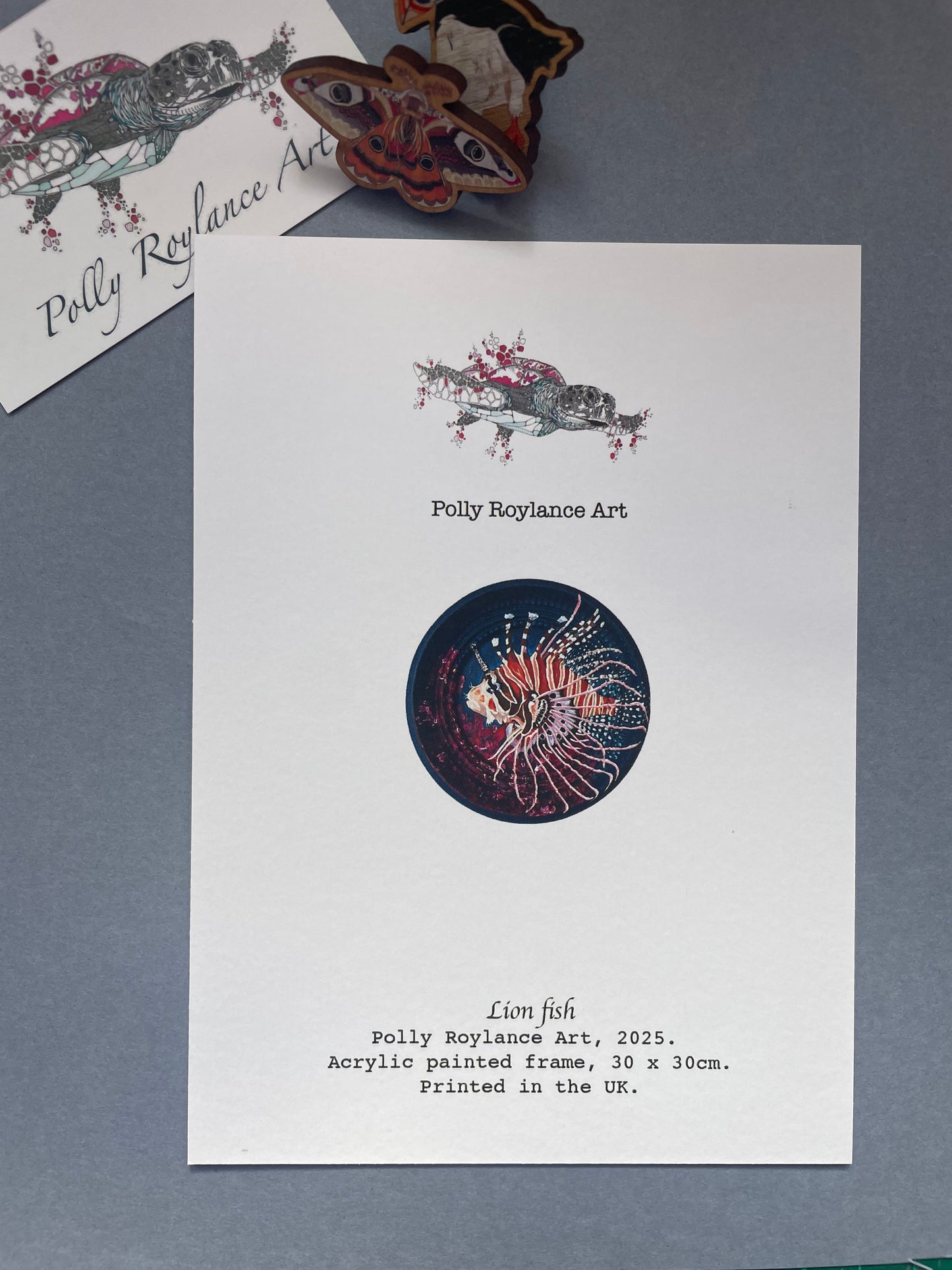 Lionfish Mini Print