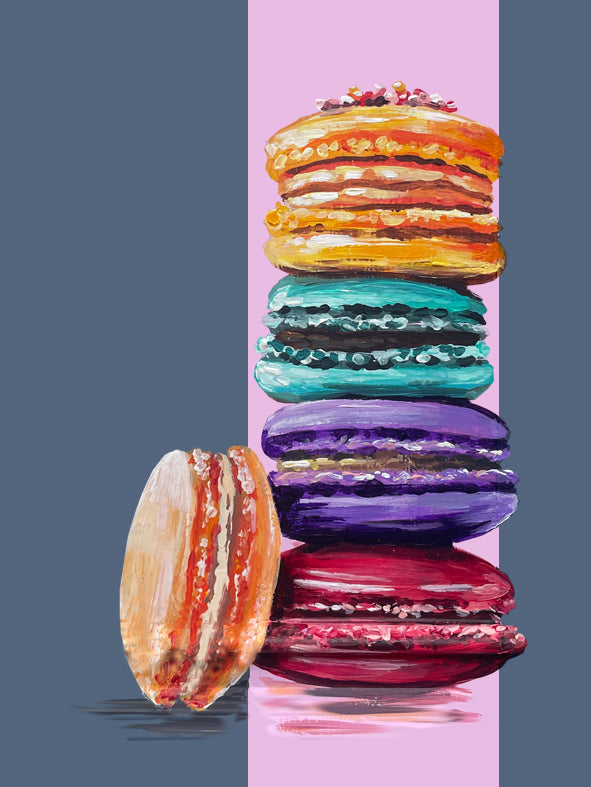 A5 Macarons Print