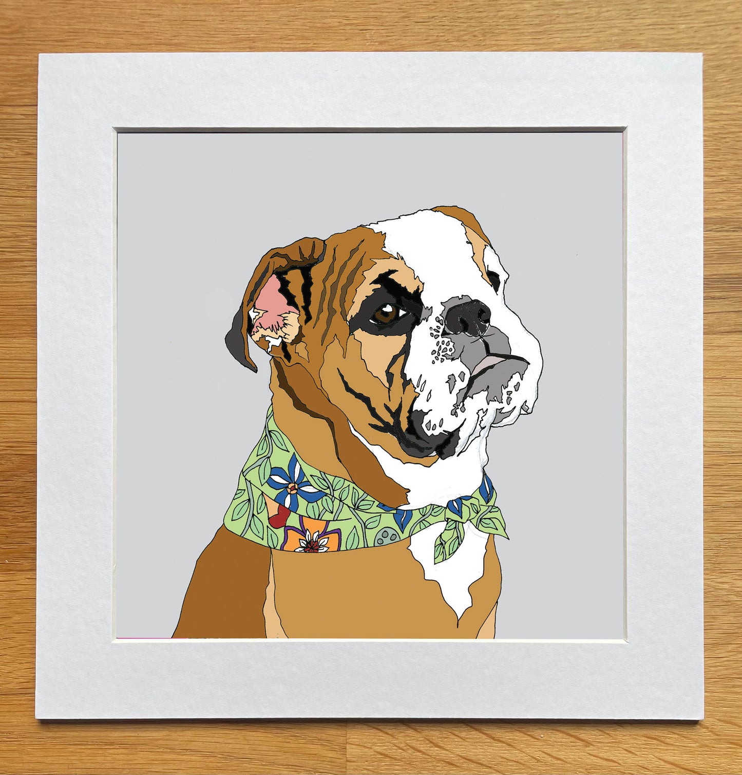 Bulldog Print