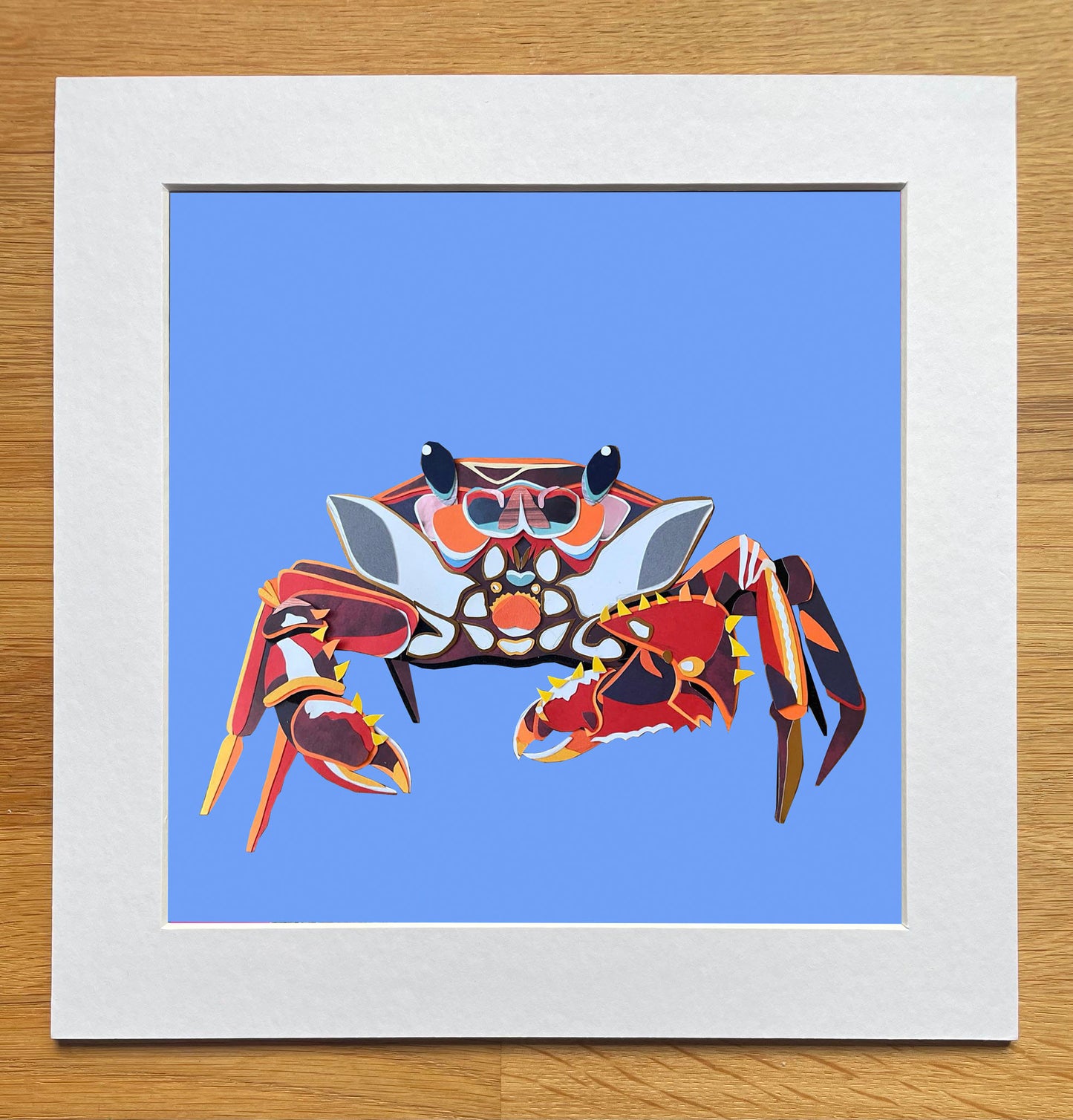 Red Crab Print