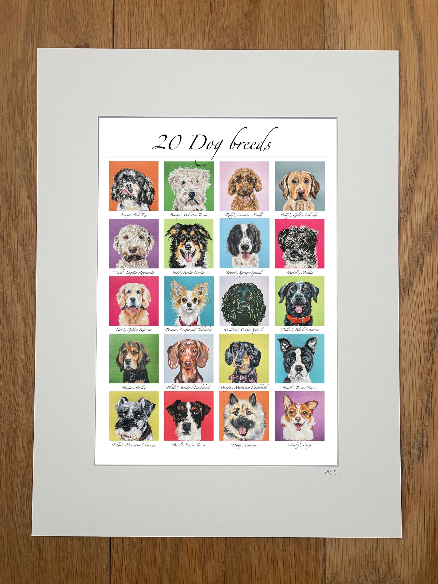 Dog Breeds print