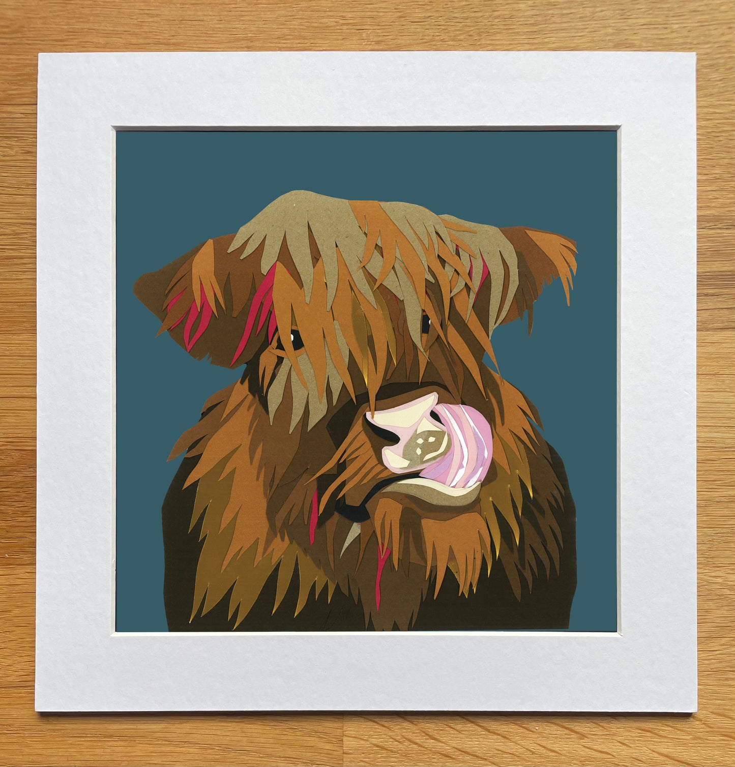 Highland Cow print