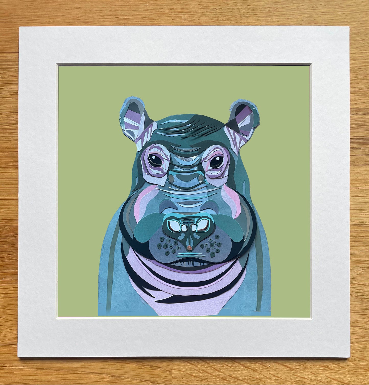Hippo Print