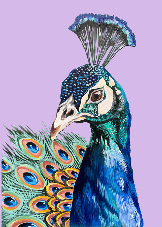 Peacock Print