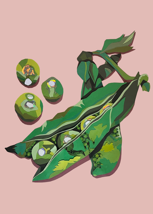 Pod of Peas print