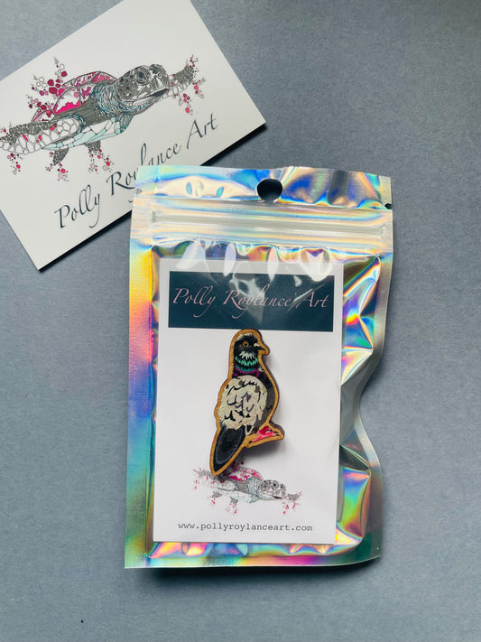 Pigeon Pin Badge