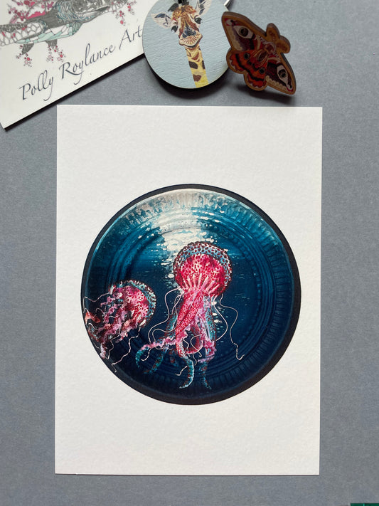 Jellyfish Mini Print